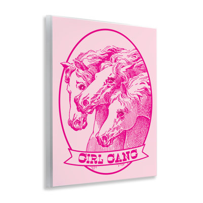 Art mural, "Girl Gang Horses" par Daphne Polselli