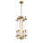 Regis 4 - Light Dimmable Geometric Chandelier-24224336-24224335