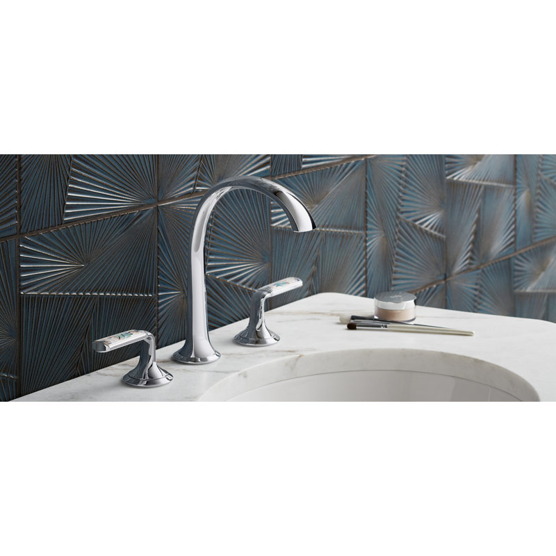 Script™ Sink Faucet, Arch Spout, Chrome, Lever Handle