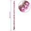 vidaXL Christmas Ball Garland 186 cm Polystyrene-1584043770