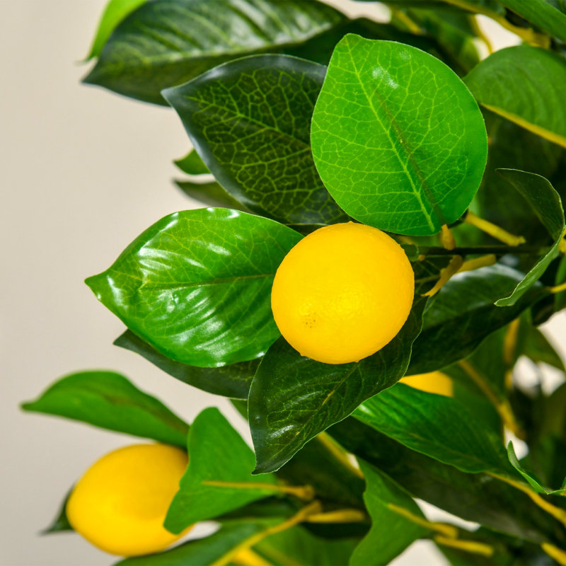 135cm Faux Lemon Tree in Pot
