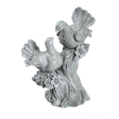 Statue de jardin couple de colombes Armin