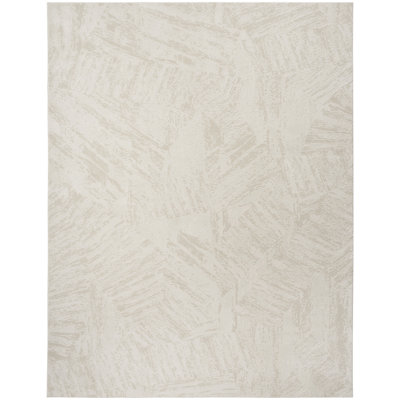 Indoor Ivory Modern Abstract Rug