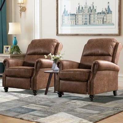 Ensemble de 2 fauteuils inclinables 34,6 po