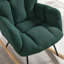 Fauteuil berçant et oscillant capitonné en tissu Teddy-1897521874