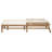 5-Position Adjustable Outdoor Chaise Lounge Set of 2, Solid Wood Patio Recliner Chair with Thick Cushions, Weather-Resistant for Pool, Balcony & Garden-956303667