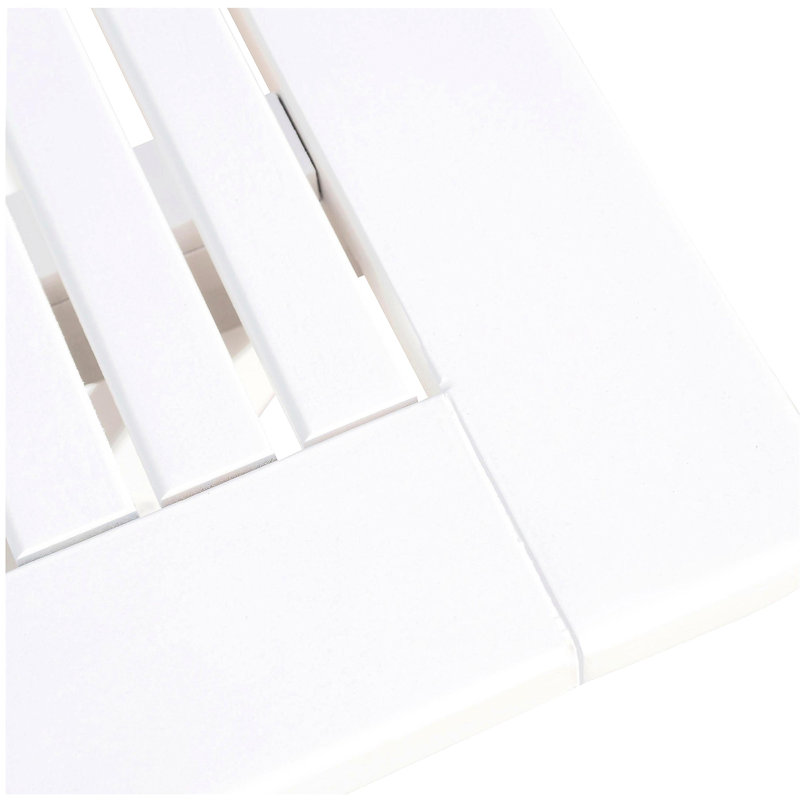 Table pliable Positano 43,5 po, White