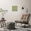 Immanuella Glass Wall Clock-1341308086