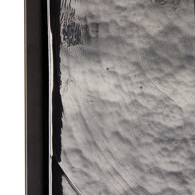 Tables gigognes en verre Damiana, Noir