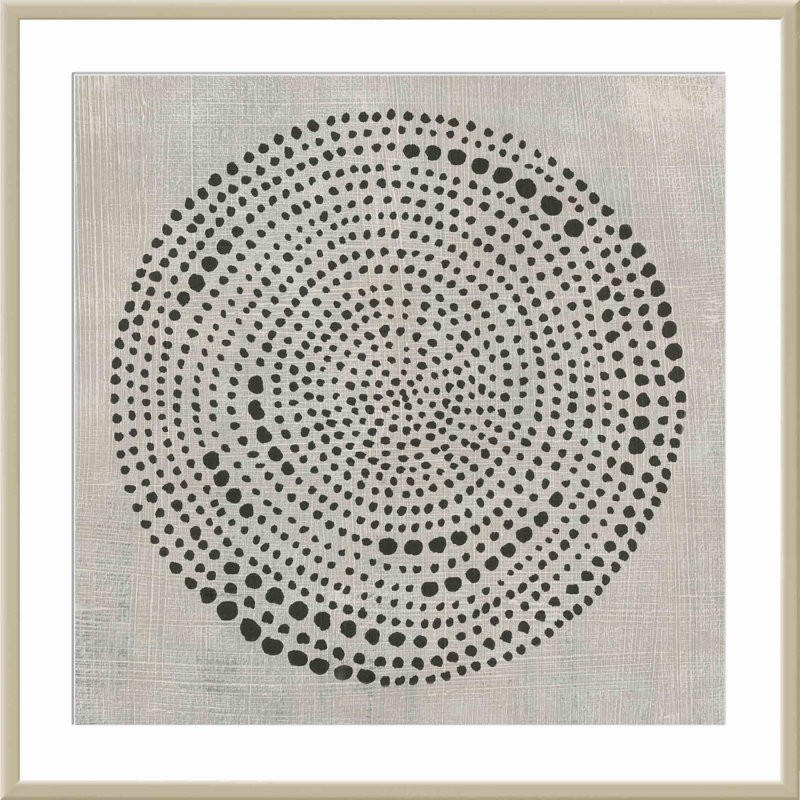 Mythos I par Chariklia Zarris - peinture encadrée, Cadre à photo simple German German, H 24,09 po x l 24,09 po x P 1,1 po