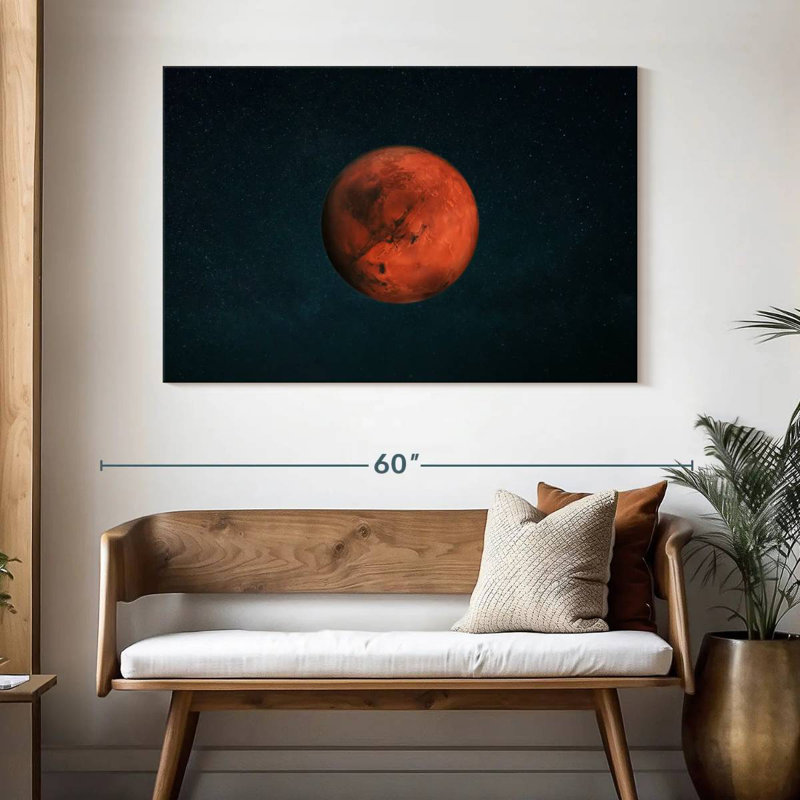 Oberle Mars, 32" H x 48" W