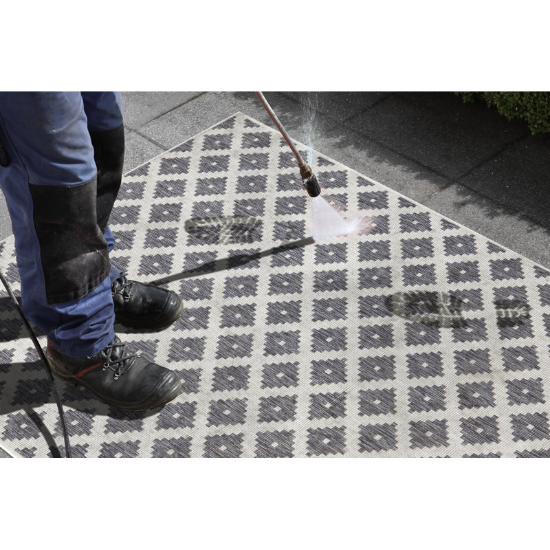 Nizza Flatweave Grey Rug, Runner 80 x 250 cm