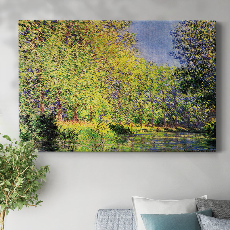 Monet - Toile tendue avec châssis, H 12 po x l 18 po
