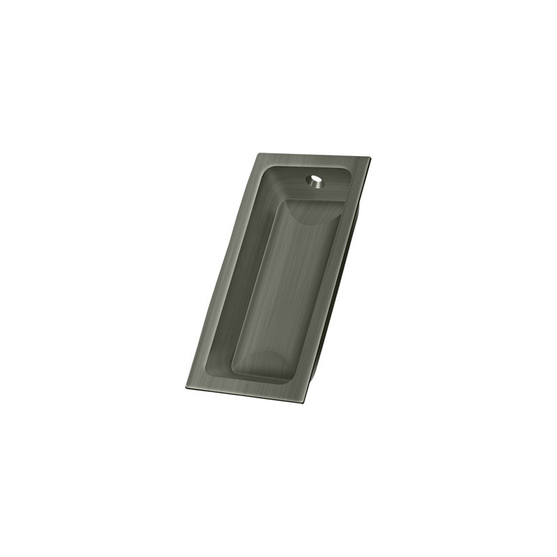 Flush Cup / Bin Pull, Antique Nickel