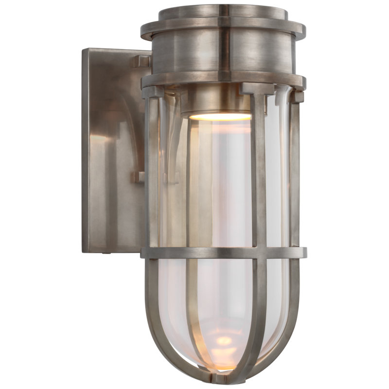 Chapman & Myers Gracie Tall Bracketed Sconce, Antique Nickel