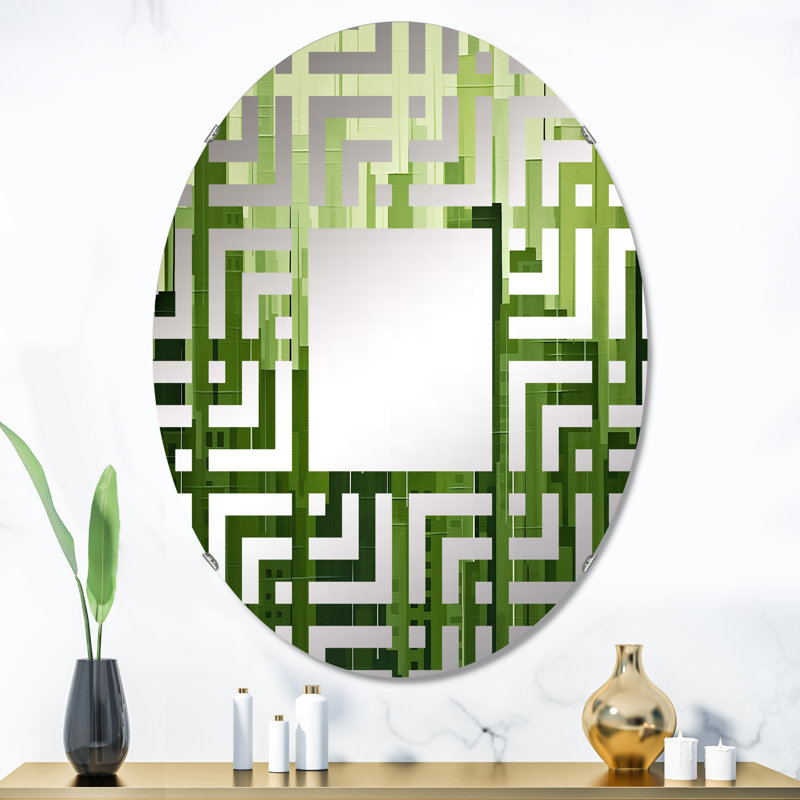Miroir mural oval, 35,4 po x 23,6 po