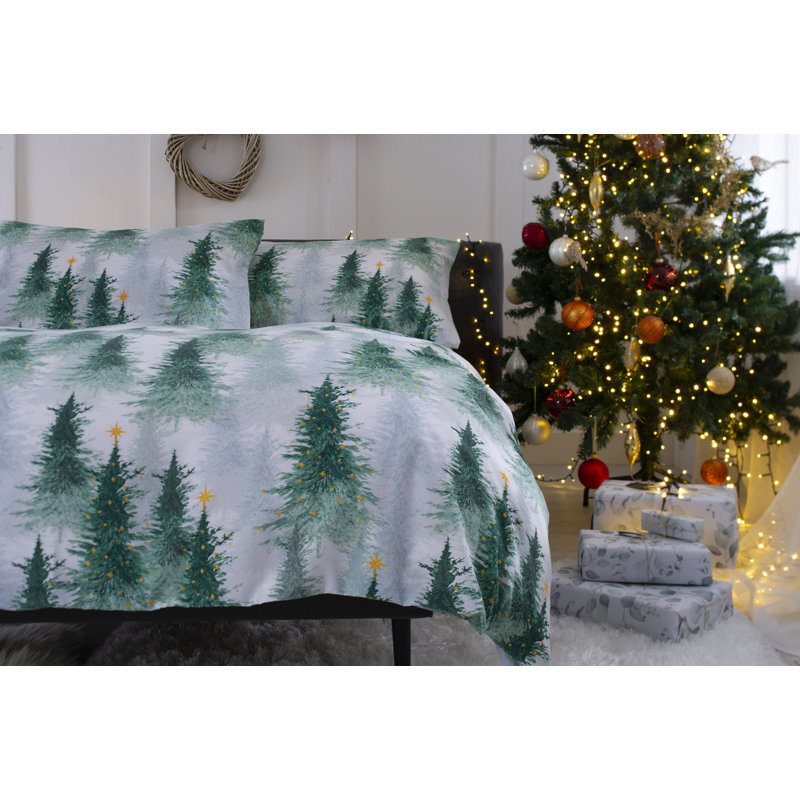 No Pattern Duvet Cover Set with Pillowcases Included, Double