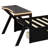 Wooden Gaming Platform Bed With LED Headboard
