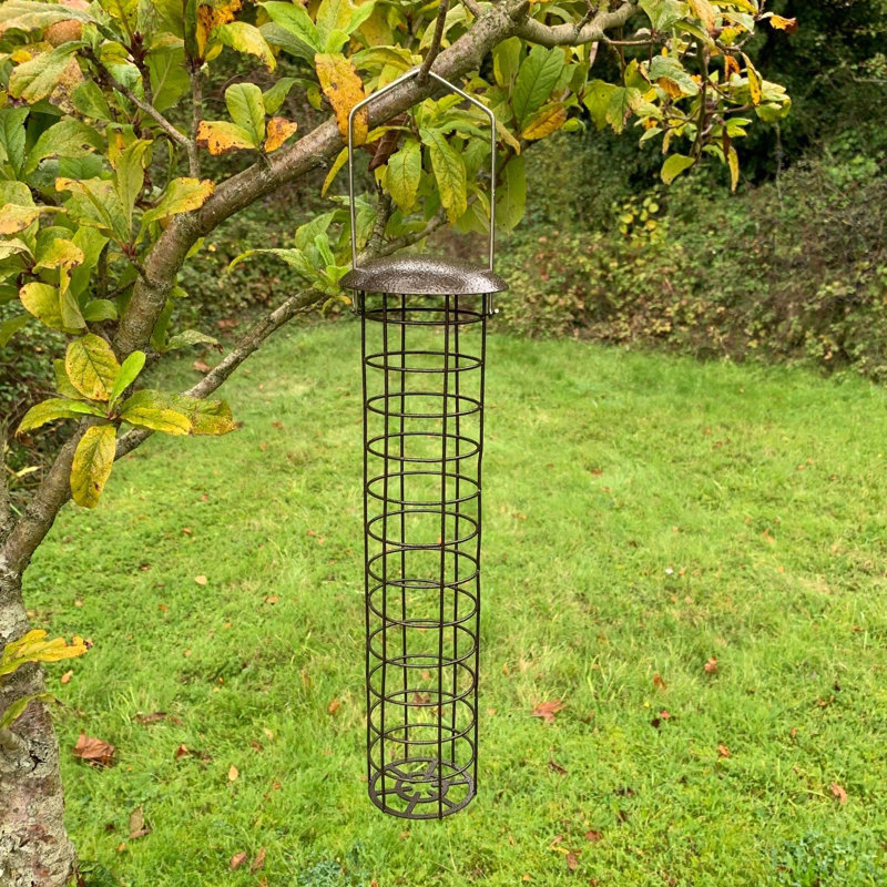 Fowles Metal Hanging Suet Bird Feeder