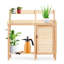 Table de rempotage en bois avec évier et rangement pour poste de travail extérieur Idée de cadeau