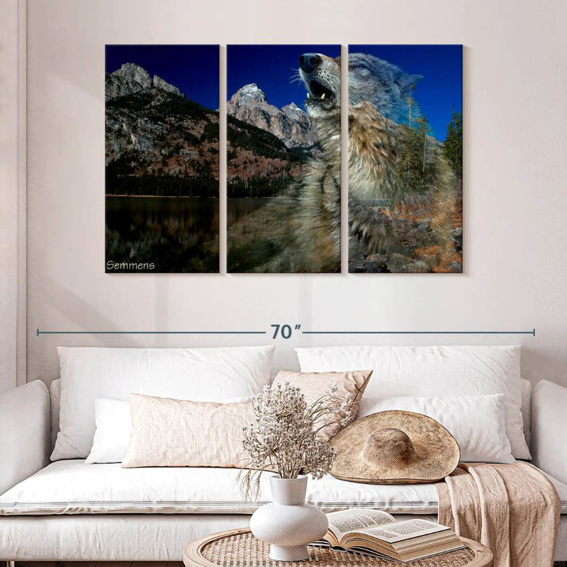 Brampt Morning Echo, 32" H x 50" W