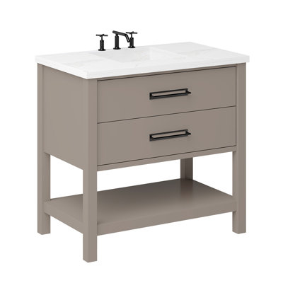 Kiawah Two-Drawer Single Bath Vanity
