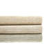 Cut Stripe Ivory Hand Knotted Viscose/Wool Rug-41132503