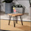 Table d'appoint en bois et métal ZION
