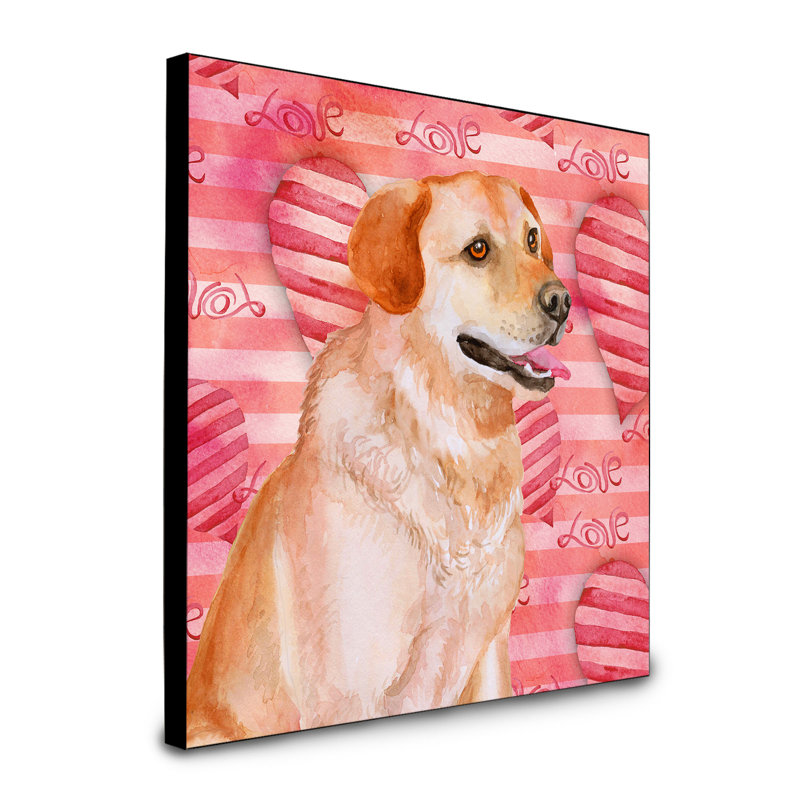 Panneau mural d’art Durflinger, Labrador Retriever