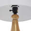 Lampe de table blanche 21 po