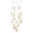 7 - Light Clear/White Cluster Pendant-27796771-126537516