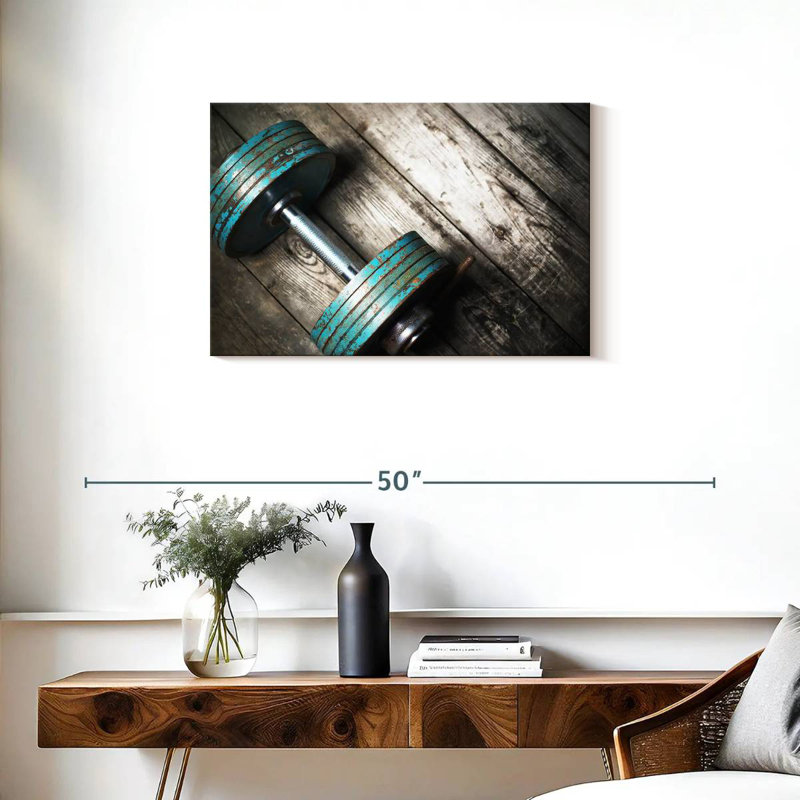 Sireci Dumbbell, 20" H x 30" W