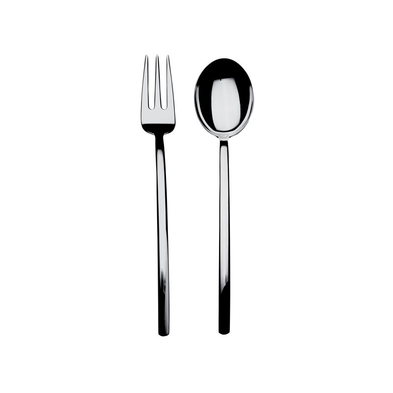 Ensemble de service (fourchette et cuillère), Argent
