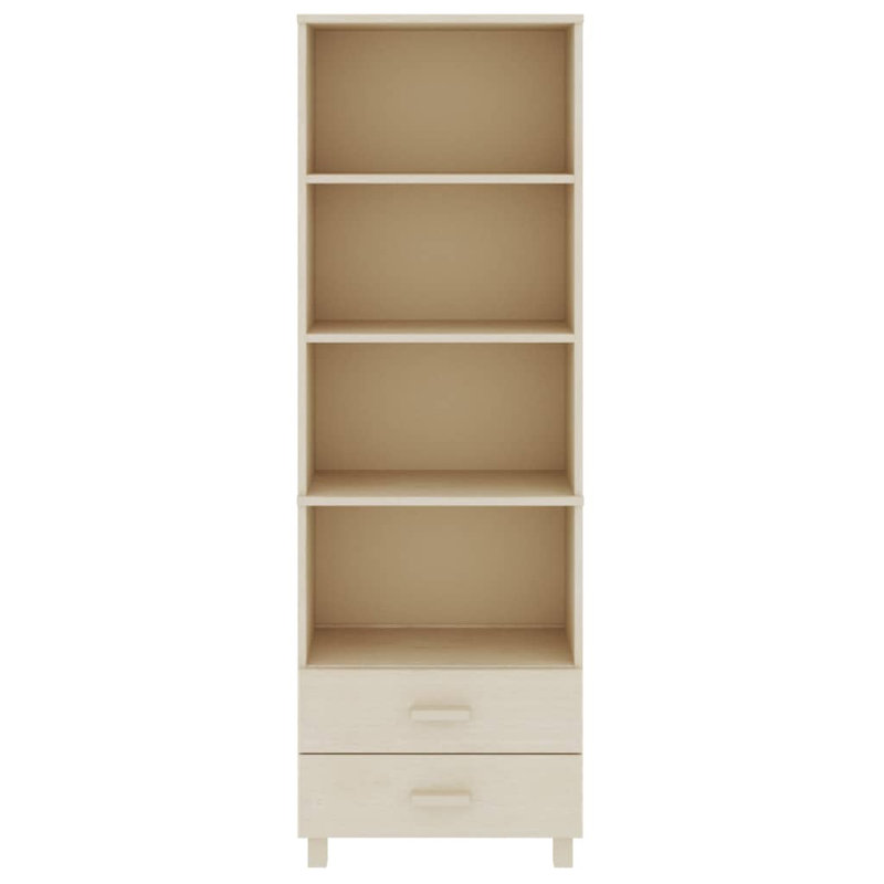 Haniya 60cm Solid Wood Sideboard, Honey Brown