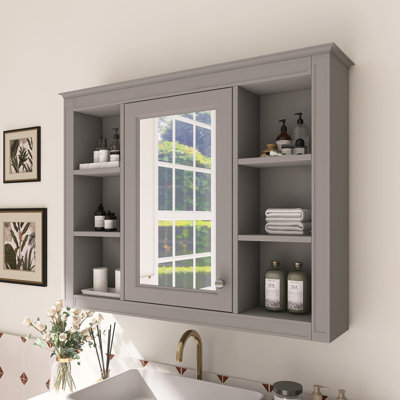 Armoire à pharmacie murale avec miroir
