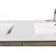 Ensemble de meuble-lavabo double 60 po avec plateau en résine et miroir Edison