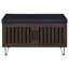 Clackamas Black 2-Door Storage Bench-595943733