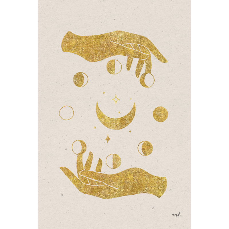 «Celestial» par Moira Hershey - reproduction, H 18 po x l 12 po, Non, Toile tendue