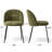19.5"Seat Height Upholstered Fabric Dining Side Chair-301786656