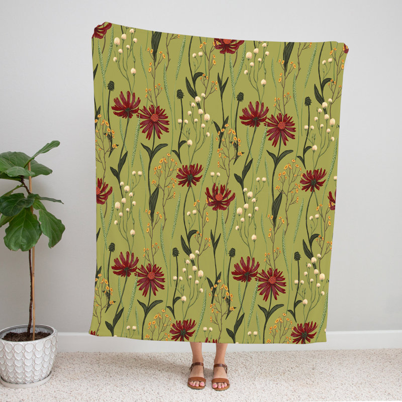 Throw Blanket, 51" W x 60" L