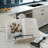 Metal Rail-Wooden Adjustable Whitewashed Recipe Book Stand
