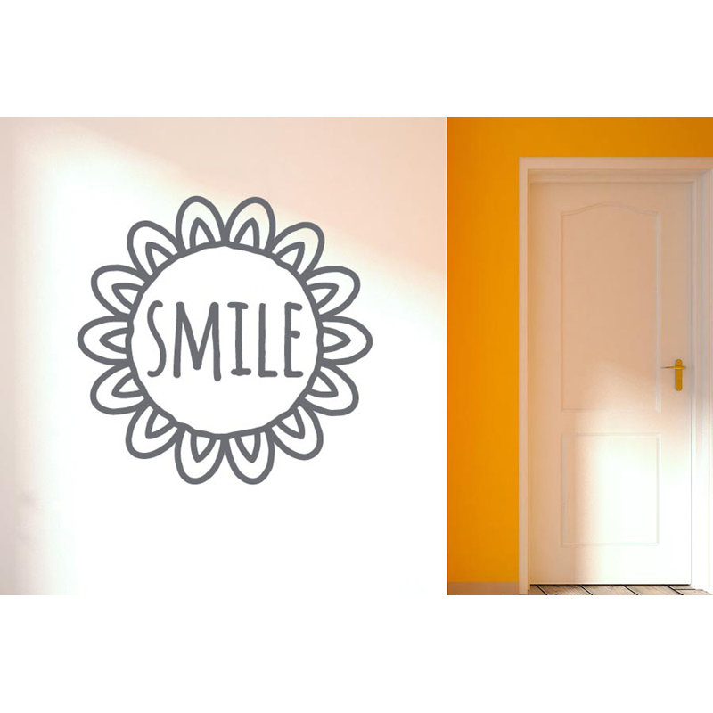 Non-Wall Damaging Wall Decal, Grey
