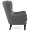 Chaise cloutée à dossier haut, fauteuil, salon, bureau et chambre à coucher-112964520