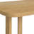 Burr Rectangular Dining Table in Natural