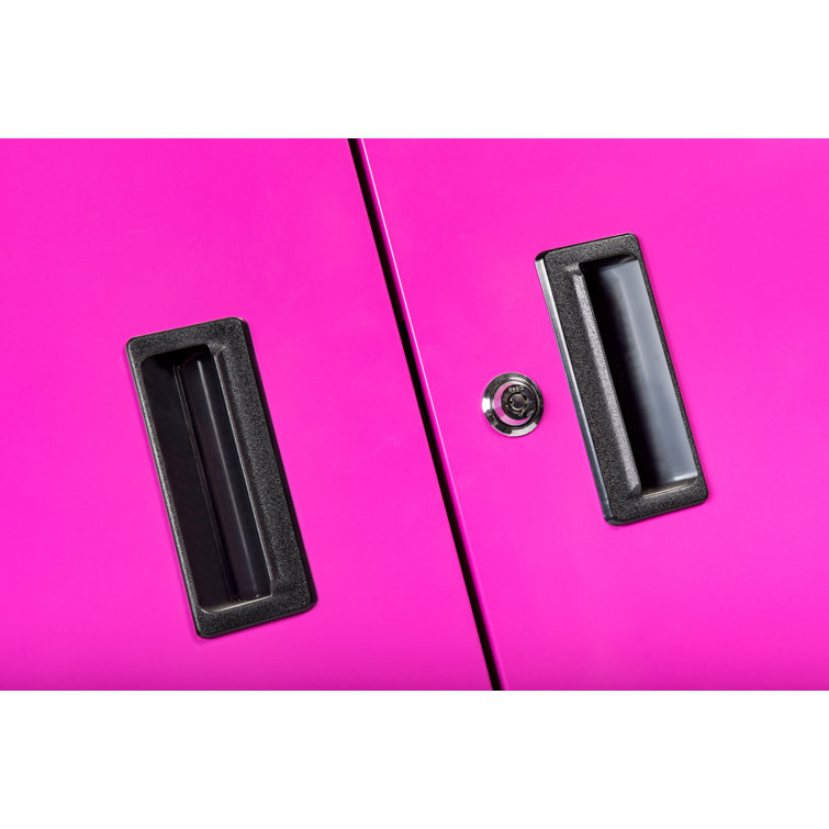 36 W x 72 H Steel Locker The Original Pink Box