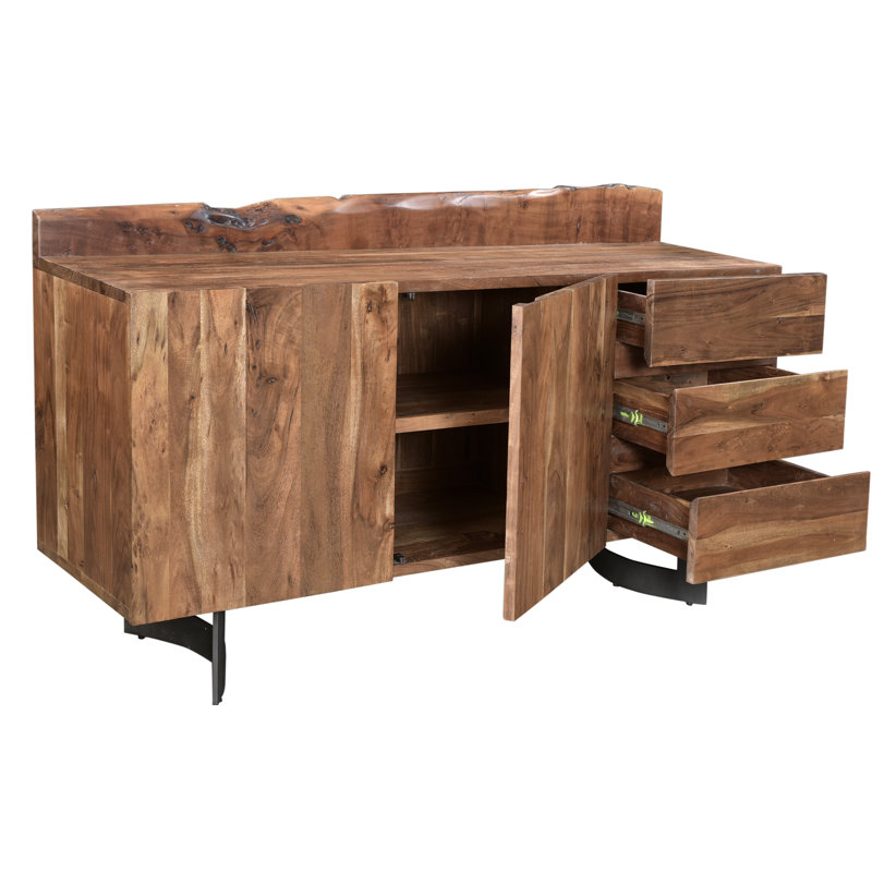 Kenmore Solid Acacia Wood Sideboard