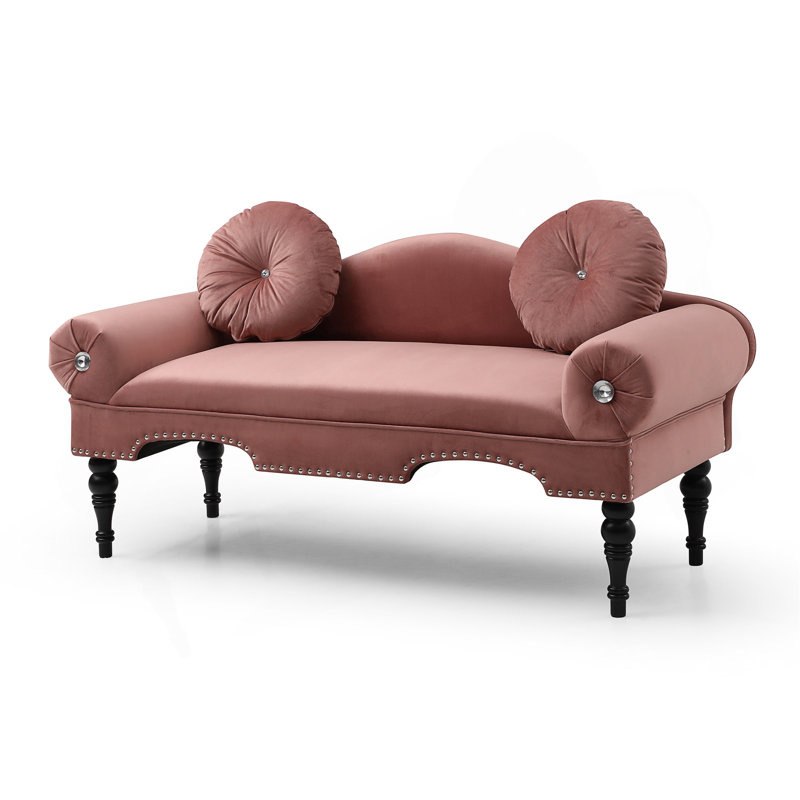 Canapé Mid-Century, Rose