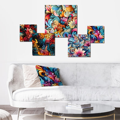 Urbanek - Floral Wall Art Set Of 5
