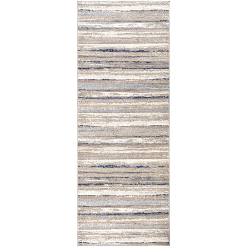 Banuelos Striped Indoor Rug, Runner 2'7" x 7'3"