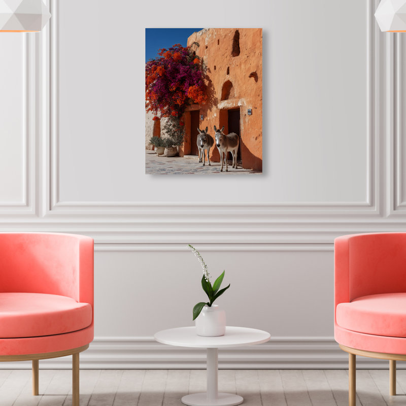 Morning Wait Print by Oliver Gal, 16"H x 20"W, Gallery Wrapped